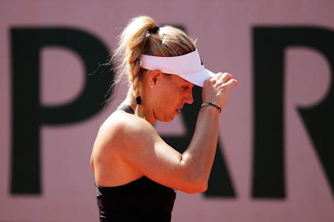 Kerber sớm phải rời Roland Garros năm nay