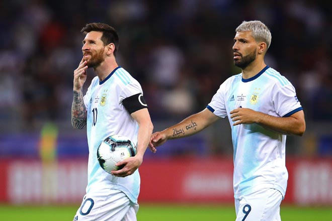 Messi và Aguero vẫn sẽ là trụ cột của ĐT Argentina để hướng đến chức vô địch Copa America sắp tới