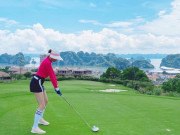 Làm đẹp - Hoa hậu Điện ảnh khoe đường cong uốn lượn nhờ chơi golf