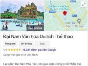 Công nghệ thông tin - KDL Đại Nam của bà Phương Hằng, ông Dũng &quot;lò vôi&quot; nhận &quot;bão 5 sao&quot; trên Google Maps