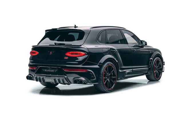 Bentley Bentayga lột xác thành mãnh thú qua tay hãng độ Mansory - 5