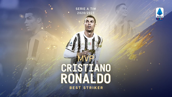 Ronaldo đoạt Tiền đạo xuất sắc nhất Serie A