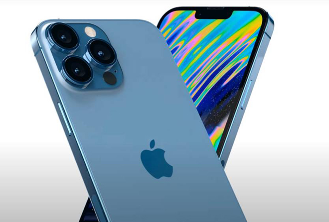 Ảnh concept iPhone 13 Pro.