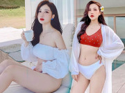 Bạn trẻ - Cuộc sống - Hot girl Tuyên Quang trắng như bông bưởi, body nuột nà bao người đắm say