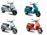 Thế giới xe - Loạt xe ga Vespa ở Việt Nam nhận áo mới, bừng lên sắc trẻ