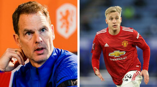 Frank De Boer nhầm lẫn lớn về Donny Van De Beek