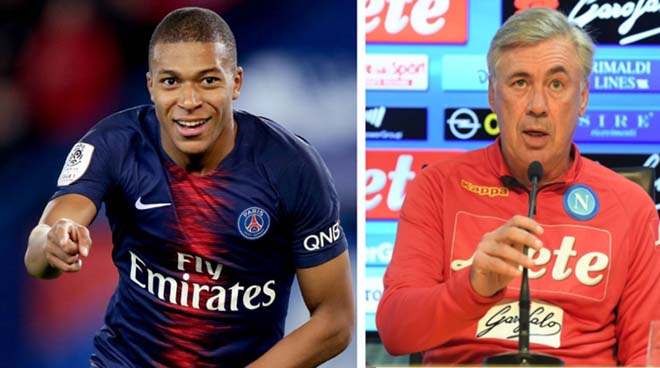 HLV Ancelotti muốn có Mbappe trong đội hình Real Madrid