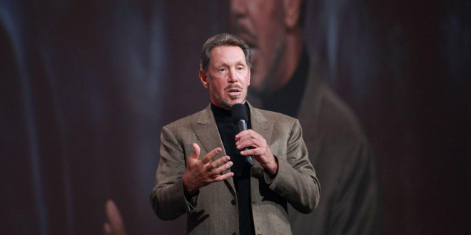 Larry Ellison, hiện&nbsp;giàu thứ 7 thế giới với tài sản ròng trị giá hơn 61,3 tỷ USD