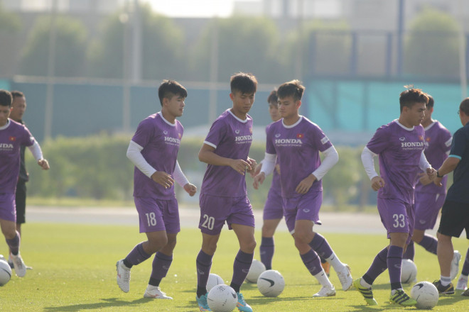 Phan Văn Đức (20) là nhân tố rất quan trọng trong mắt HLV Park Hang-seo hướng đến 3 trận đấu tại UAE. Ảnh: ANH KHOA