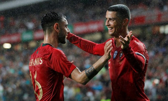 Bruno Fernandes sẽ đóng vai trò "tiếp đạn" cho Ronaldo