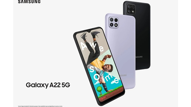 Galaxy A22 5G.