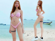 Thời trang - Elly Trần, Diệp Lâm Anh theo trend &quot;mặc bikini đi sneaker&quot;