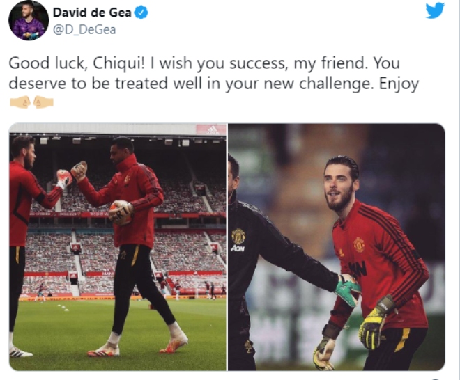 De Gea ngầm ám chỉ MU đối xử tệ bạc với Romero