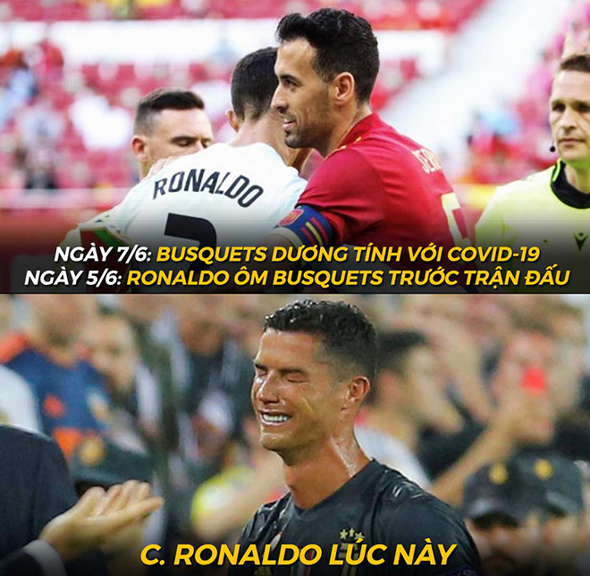 Quá nhọ cho Ronaldo, hi vọng sẽ không vấn đề gì.