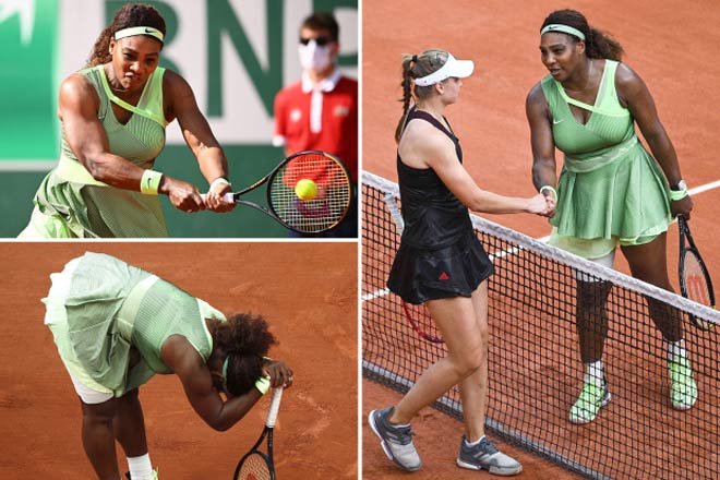 Serena Williams gặp khó trước sức trẻ và lối chơi biến ảo của đàn em Elena Rybakina
