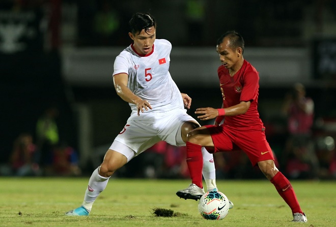 Các tuyển thủ&nbsp; Việt Nam sẵn sàng cho trận tái đấu Indonesia - Ảnh Anh Khoa