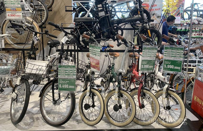 Sau những đợt dịch và lần giãn cách từ năm ngoái đến nay, có thời điểm một số cửa hàng xe đạp tăng trưởng doanh số 200-300%.