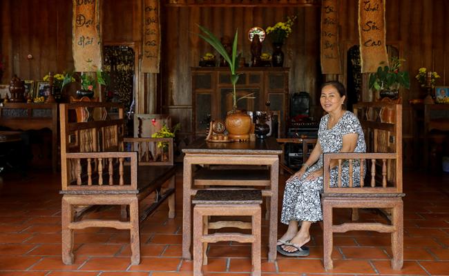 Kiến trúc này có không gian sống vô cùng độc đáo, gần gũi với thiên nhiên. Hiện nhà dừa đang được gia đình ông Thưởng mở cửa cho khách tham quan.&nbsp;
