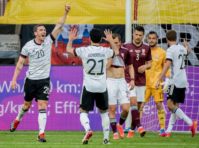 ĐT Đức đại thắng Latvia