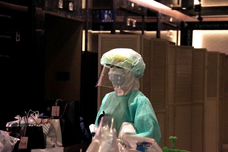 Hàng trăm y tá nghỉ việc trong bối cảnh Đài Loan ghi nhận nhiều ca nhiễm Covid-19 mới. Ảnh: FB