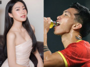 Đời sống Showbiz - &quot;Bạn gái tin đồn&quot; của Văn Hậu thức trắng đêm cổ vũ đội tuyển Việt Nam