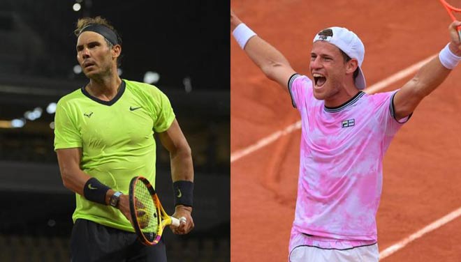 Rafael Nadal từng thắng Diego Schwartzman 6-3, 6-3, 7-6 (0) ở bán kết Roland Garros năm ngoái