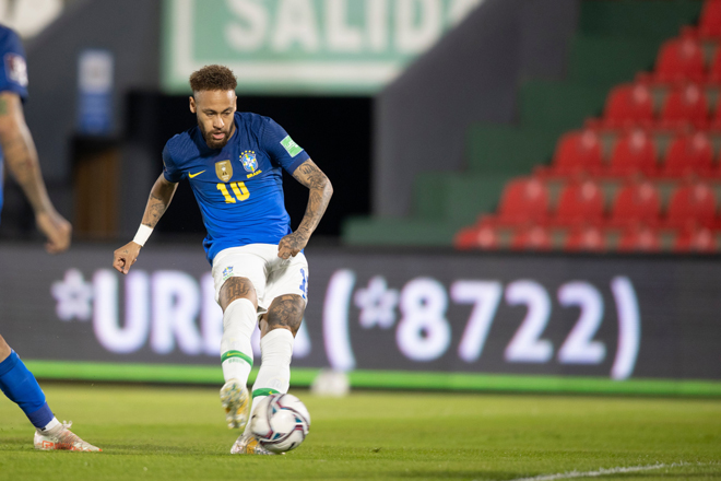 Neymar sớm mở tỉ số cho Brazil