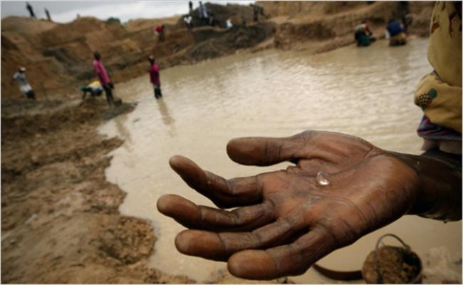 Loại khoáng sản này hầu như được tìm thấy khá dễ dàng tại các khu vực khác nhau ở châu Phi. Chúng chiếm đến gần một nửa lượng kim cương khai thác toàn cầu. 
