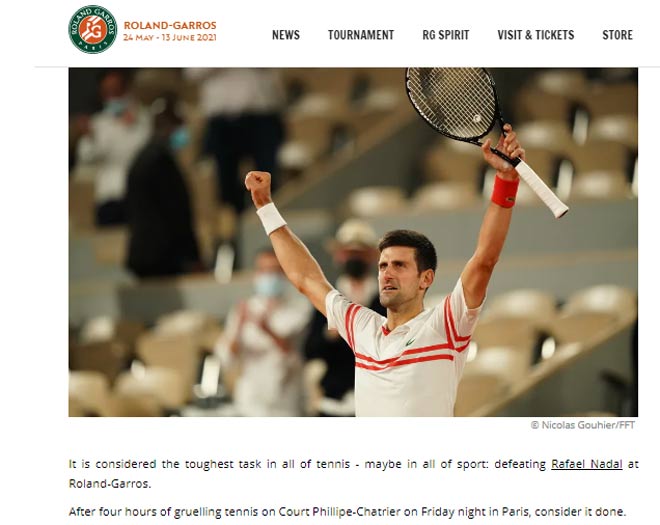 Nole làm được điều không tưởng mà chưa ai khác làm được: Thắng Nadal 2 lần ở Roland Garros