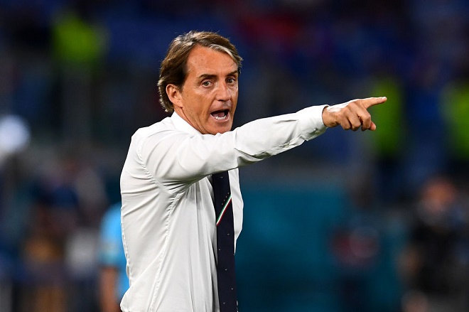 HLV Mancini khiêm tốn sau chiến thắng đậm trận mở màn EURO 2021