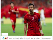 Công nghệ thông tin - Việt Nam thắng Malaysia 2 - 1, Facebook ngập tràn lời chúc mừng của CĐV