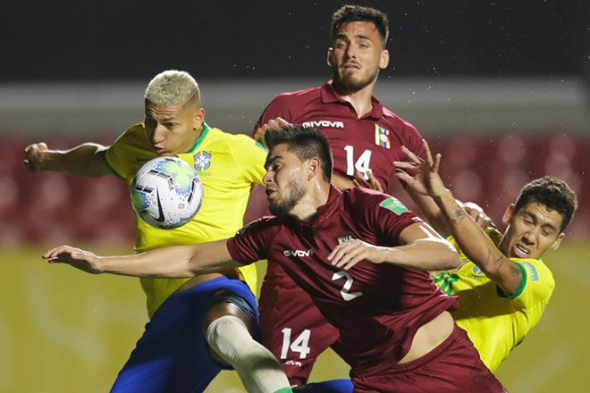 Brazil có cơ hội thắng đậm Venezuela