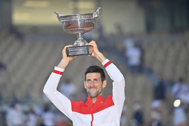 Niềm hạnh phúc của Djokovic trong thời điểm đăng quang