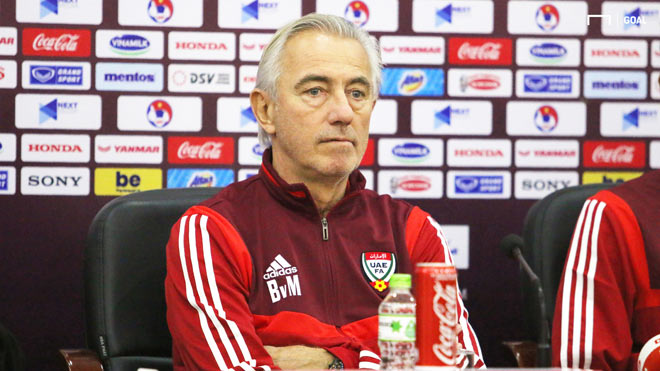 HLV trưởng UAE, ông Bert van Marwijk từng giúp ĐT Hà Lan giành ngôi á quân World Cup 11 năm trước