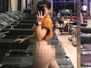 Thời trang - Hot girl dân tộc Mường gây sốc nơi phòng tập vì chiếc quần gym tưởng mặc như không