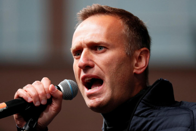 Nhân vật đối lập Nga Alexei Navalny. Ảnh: Reuters