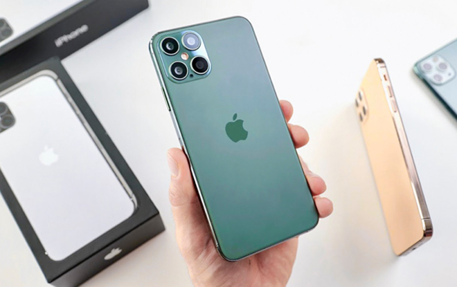 Ảnh concept iPhone 13 Pro.