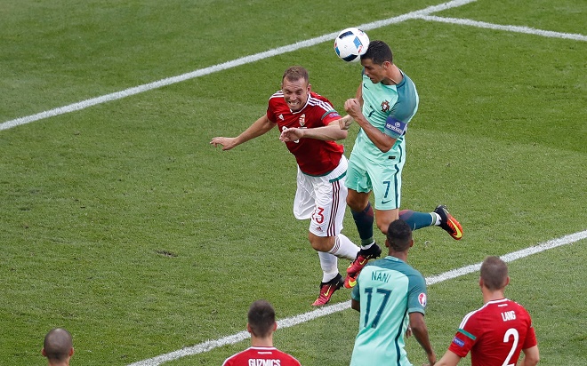 Hungary từng cầm hòa Bồ Đào Nha tại EURO 2016