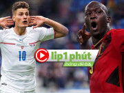 Bóng đá - Patrik Schick ghi siêu phẩm sững sờ EURO, cùng Lukaku đua &quot;Vua phá lưới&quot; (Clip 1 phút Bóng đá 24H)