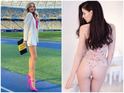 Đời sống Showbiz - 2 nàng WAGs là phóng viên thể thao sexy nhất Euro 2020 khiến fan bóng đá &quot;mất tập trung&quot;