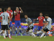 Bóng đá - Video Argentina - Chile: Messi đá phạt đẳng cấp, cay đắng VAR (Copa America)