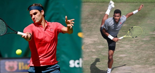 Federer chạm trán "sao mai"&nbsp;Aliassime