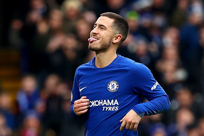 Eden Hazard thời còn khoác áo Chelsea