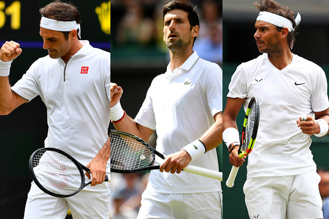 "BIG 3" tennis tiếp tục hội tụ ở Wimbledon