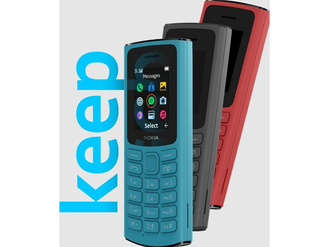 Các tùy chọn màu của Nokia 105 4G.