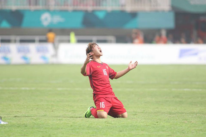 Minh Vương từng "xé lưới" Olympic Hàn Quốc ở bán kết ASIAD năm 2018 tại Indonesia