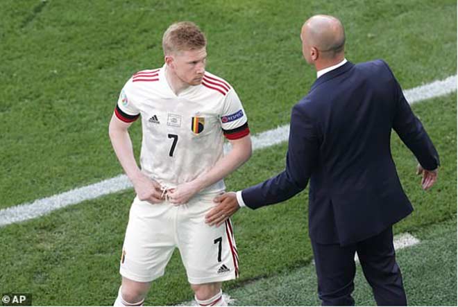 Kevin De Bruyne không phụ sự kỳ vọng của HLV Roberto Martinez khi vào sân thay người và giải nguy cho ĐT Bỉ trong hiệp 2 với ĐT Đan Mạch