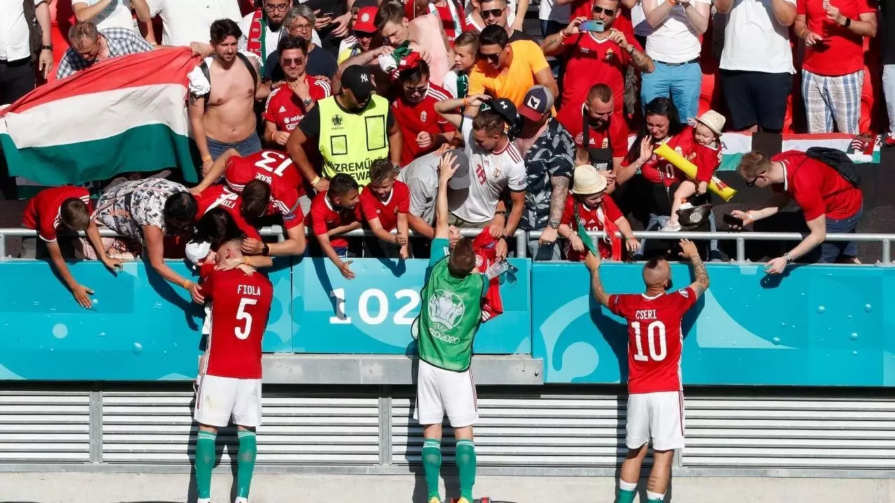 Trận hòa 1-1 với ĐT Pháp được coi là một thành công của ĐT Hungary.