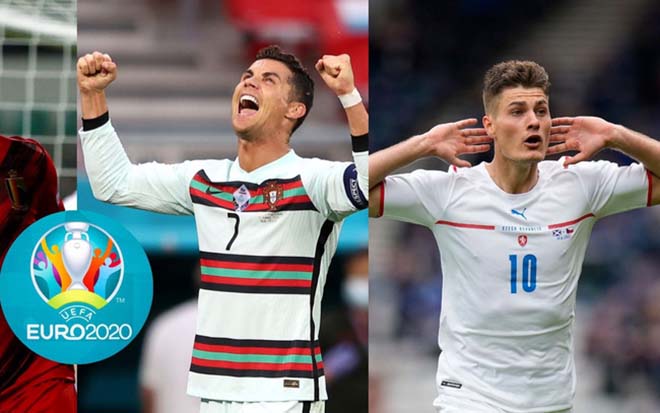 Ronaldo và Schick đang dẫn đầu cuộc đua Vua phá lưới EURO 2020