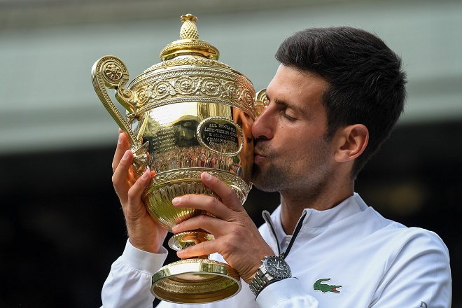 Nole đang là ĐKVĐ Wimbledon